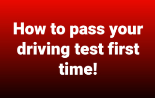 How To Pass Your Driving Test First Time