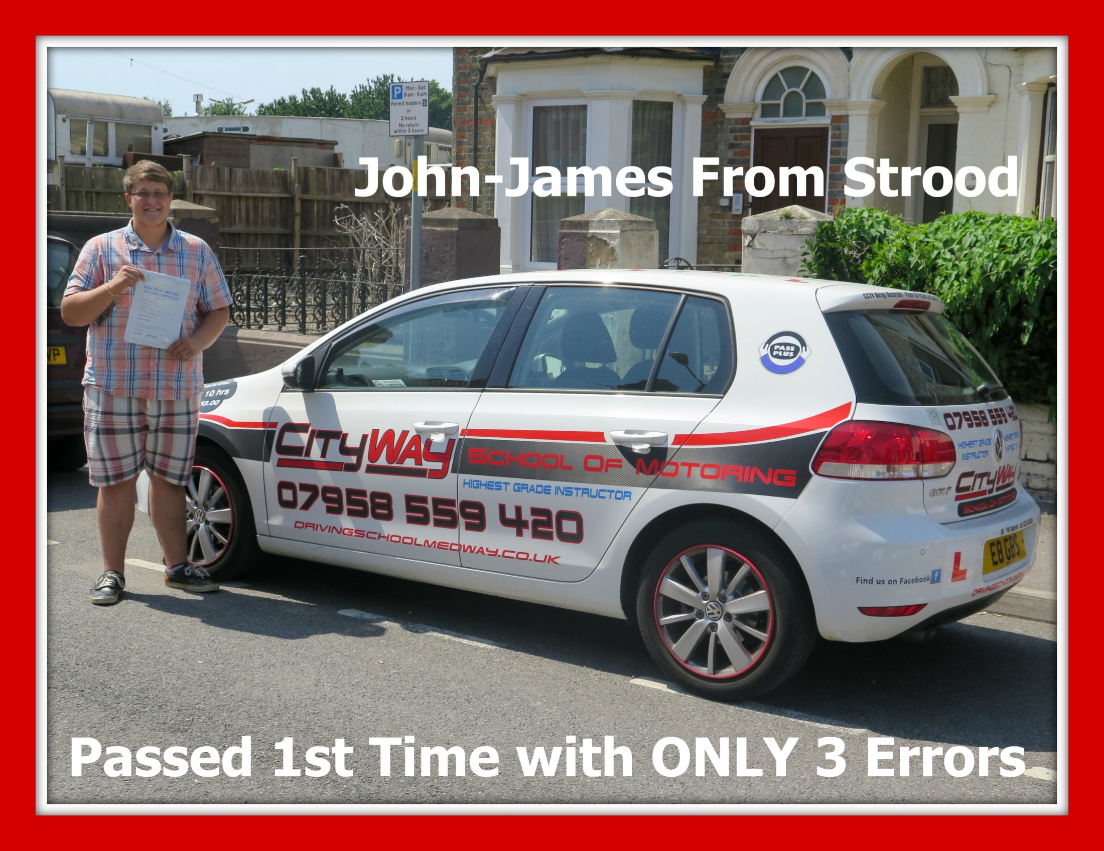 John-James Day Test Pass