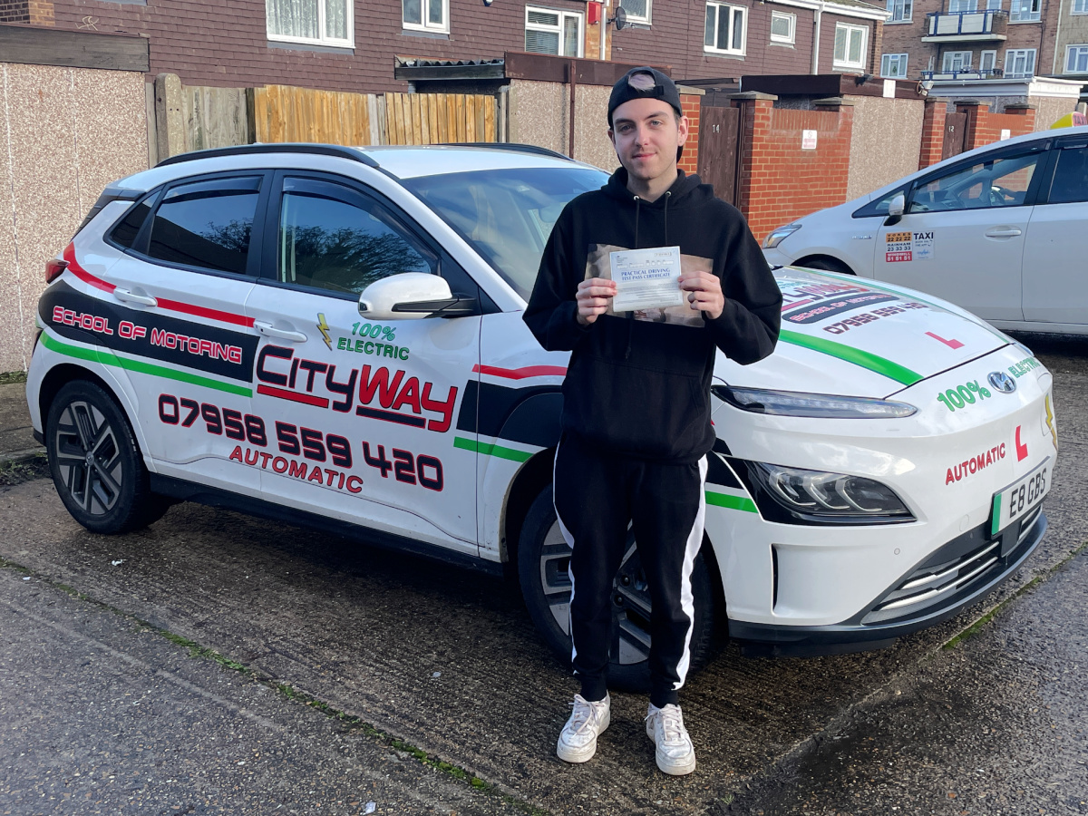 Test Pass Ben Aldridge
