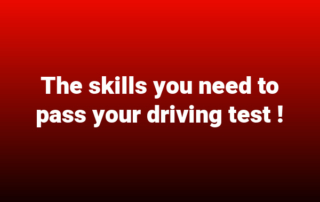 The Skills You Need To Pass Your Driving Test